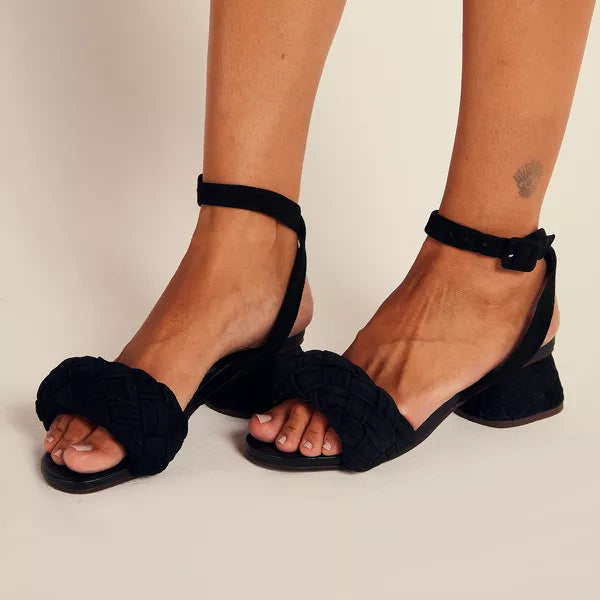 Sandália Média Tressê X Preto