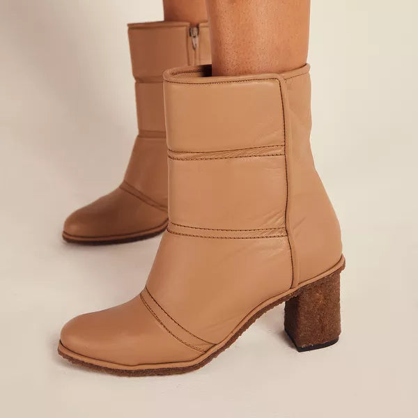 Bota Ankle Anatômica Nude