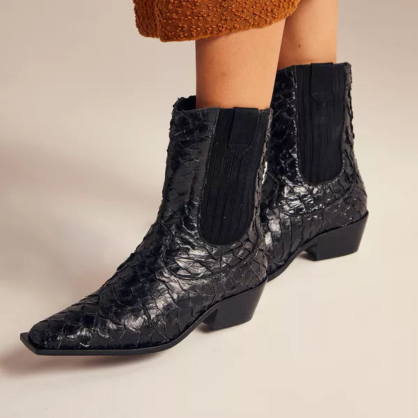 Bota Western Pele de Pirarucu