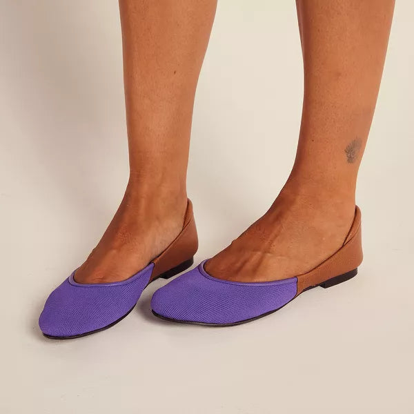 Sapatilha Tricot Chic Violeta