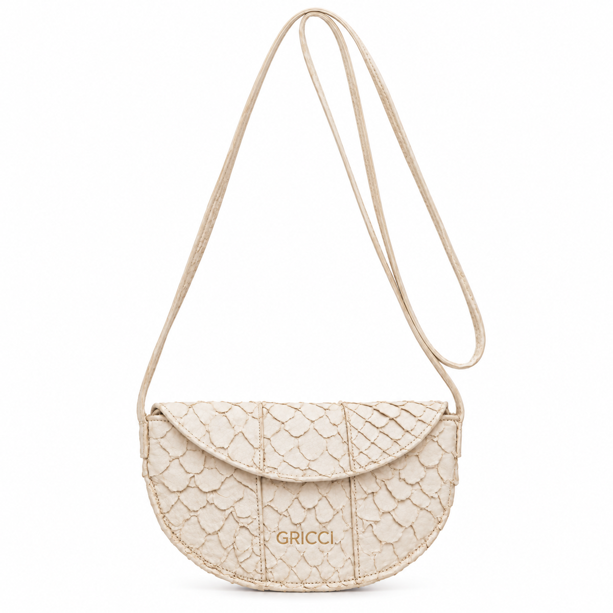 Bolsa Cia Gricci Pirarucu Off White
