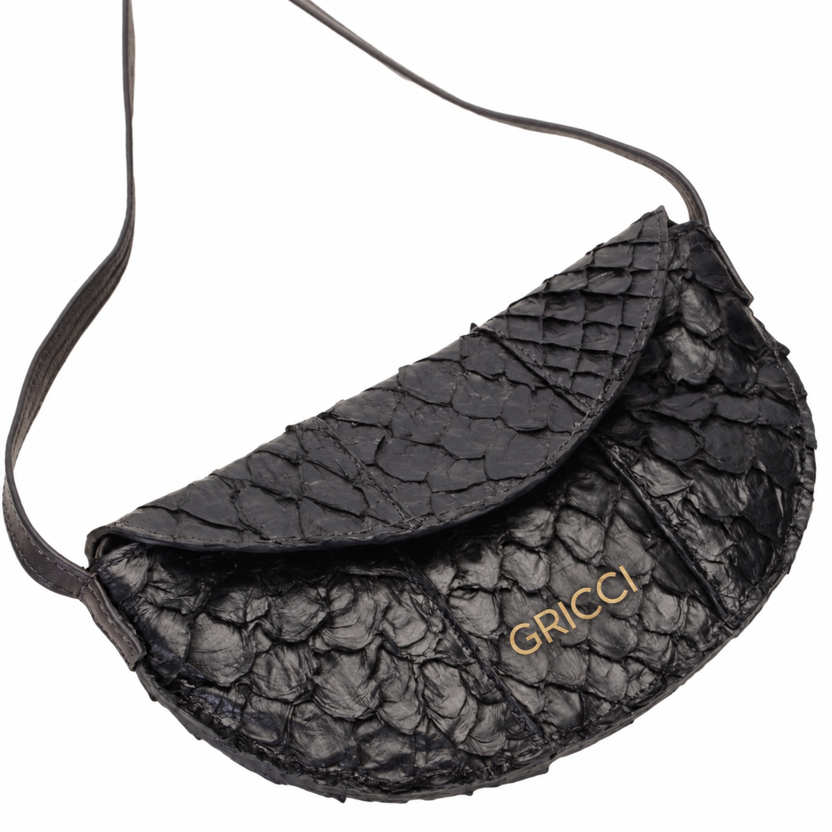 Bolsa Cia Gricci Pirarucu Preto