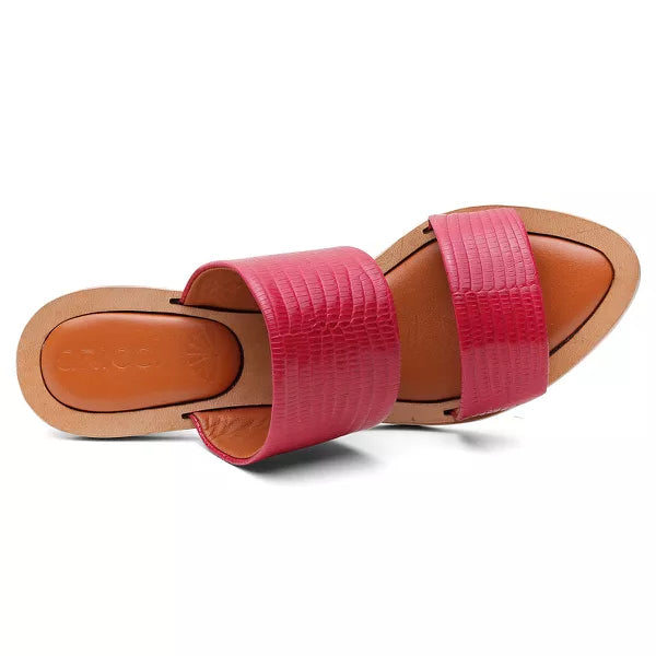 Sandália Duas Tiras Rosa