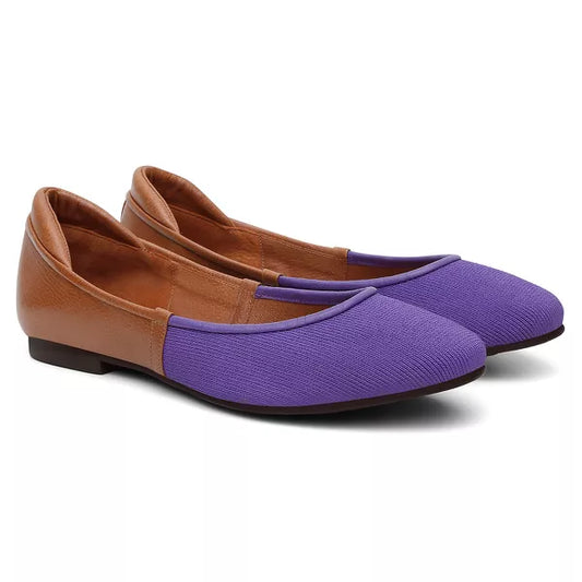 Sapatilha Tricot Chic Violeta