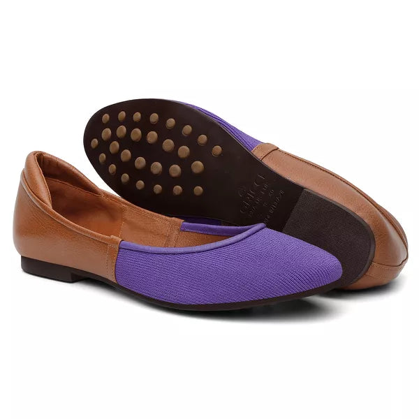 Sapatilha Tricot Chic Violeta
