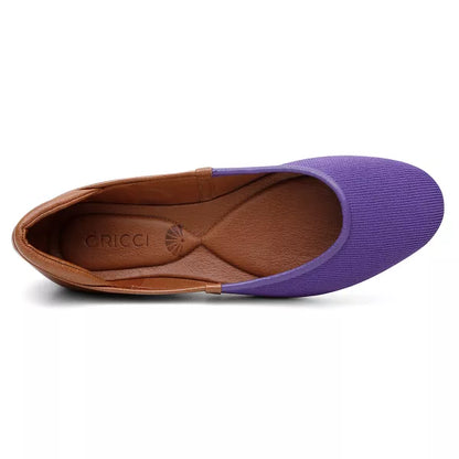 Sapatilha Tricot Chic Violeta