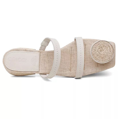 Rasteira Mini Dedo Off White
