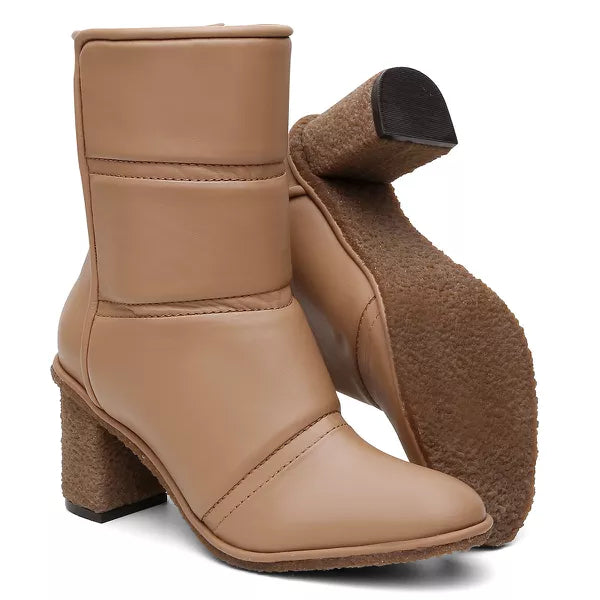 Bota Ankle Anatômica Nude