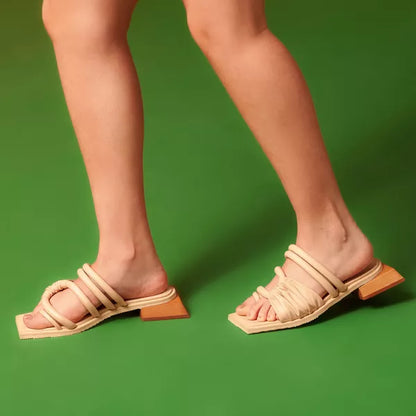 Rasteira Micro Lateral Arco Franzida