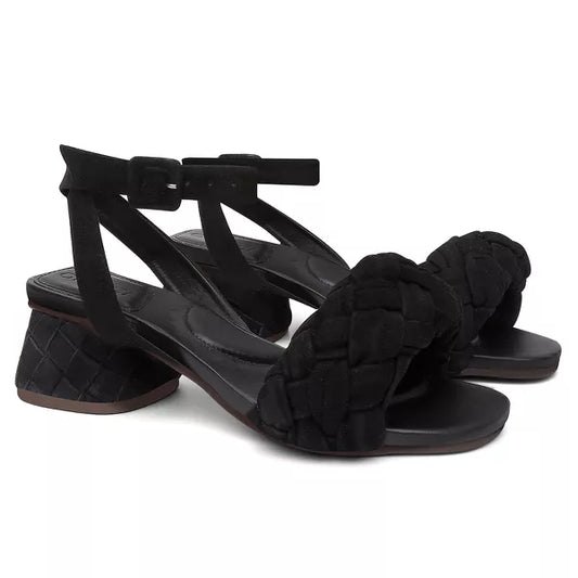 Sandália Média Tressê X Preto