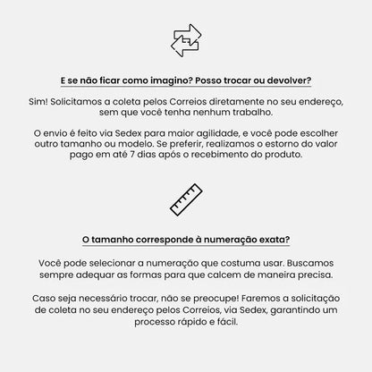 Sapatilha Bico Fino Tricot Marrom